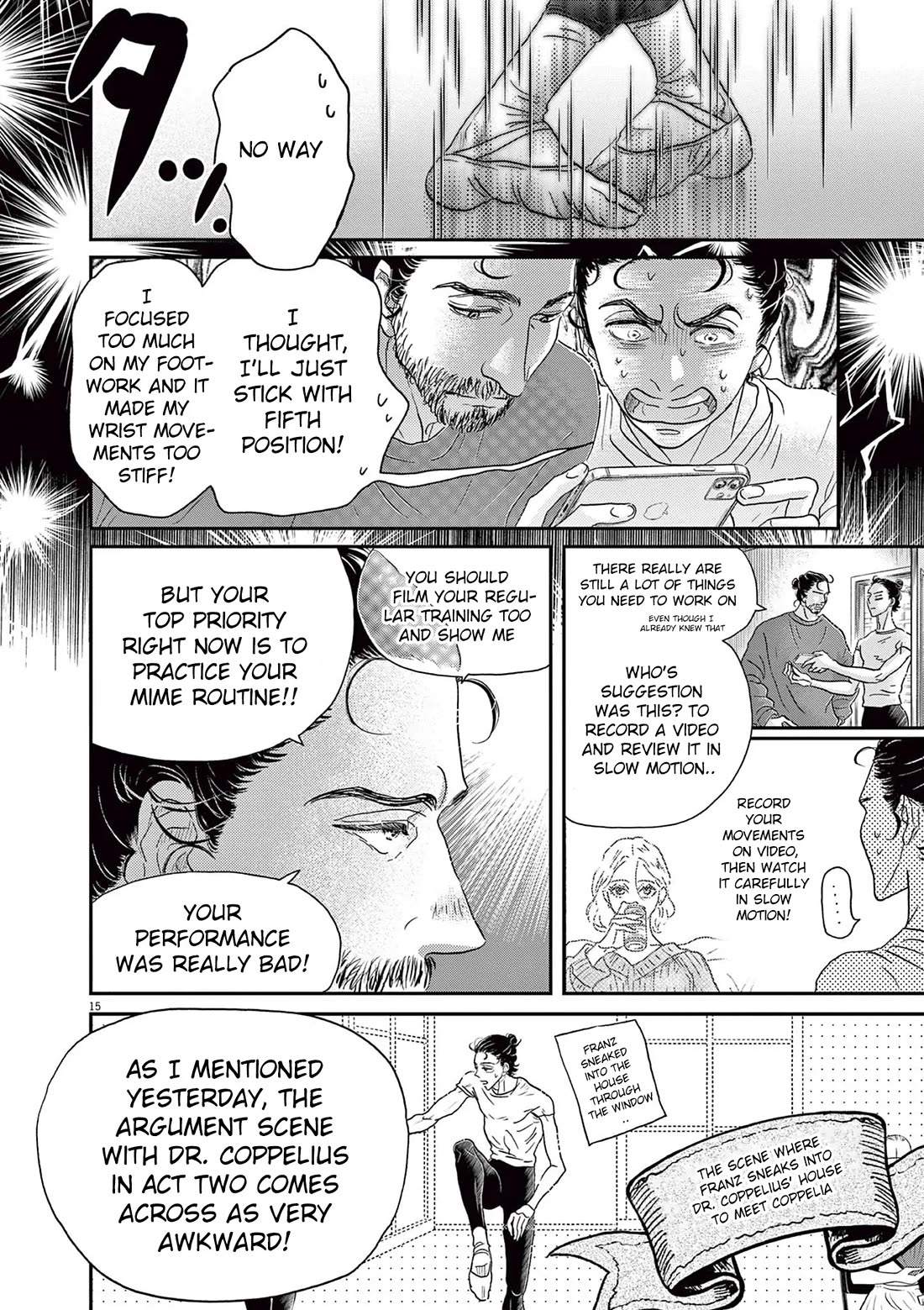 Dance Dance Danseur chapter 186 page 15
