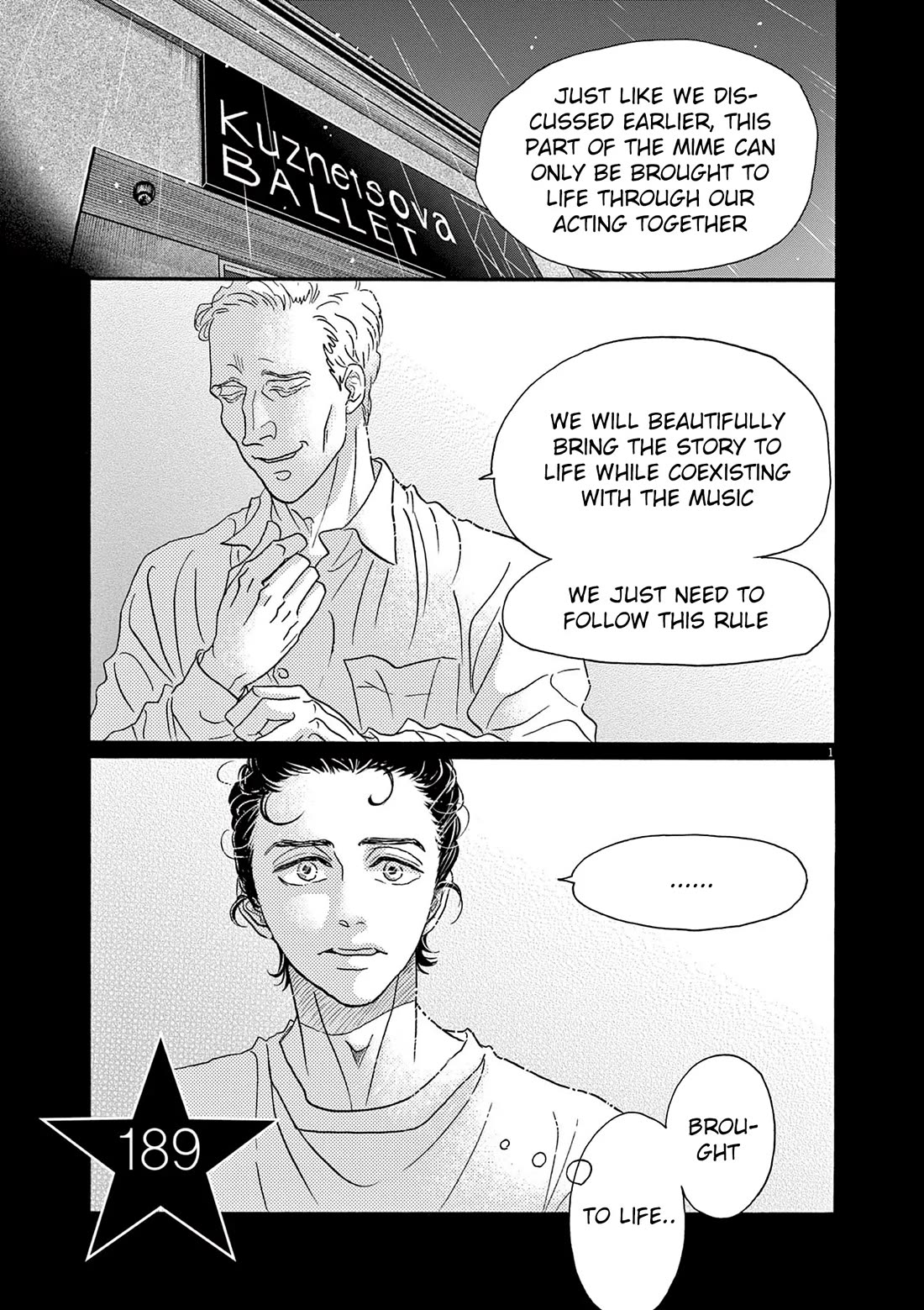 Dance Dance Danseur chapter 189 page 1