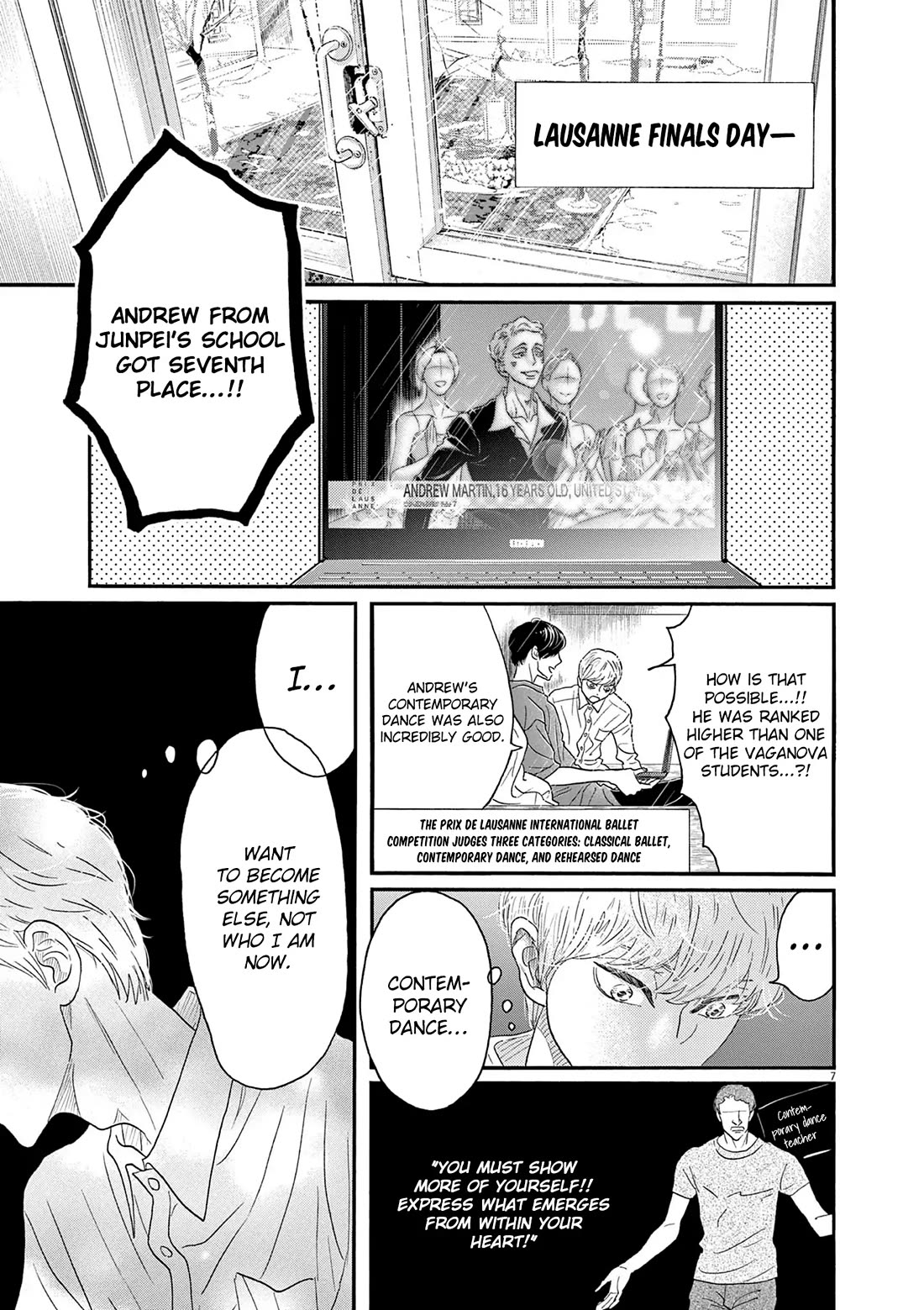 Dance Dance Danseur chapter 199 page 7