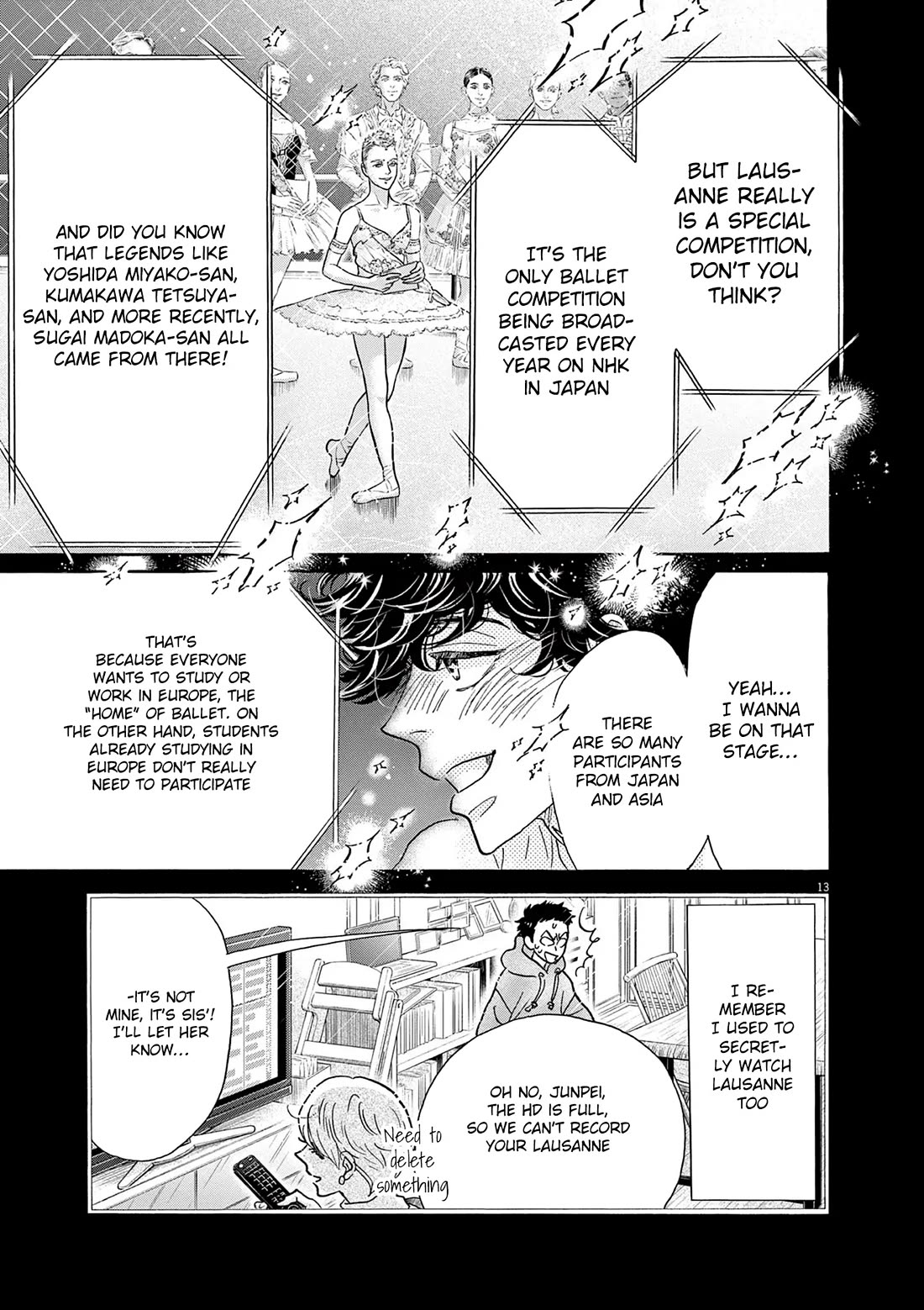 Dance Dance Danseur chapter 201 page 13