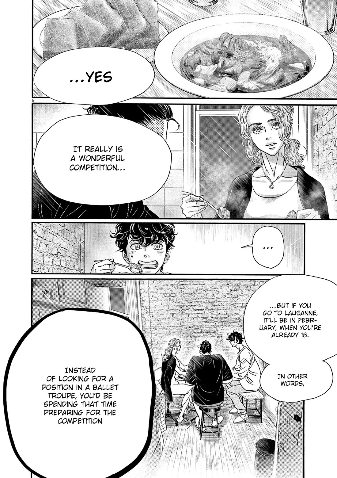Dance Dance Danseur chapter 201 page 6