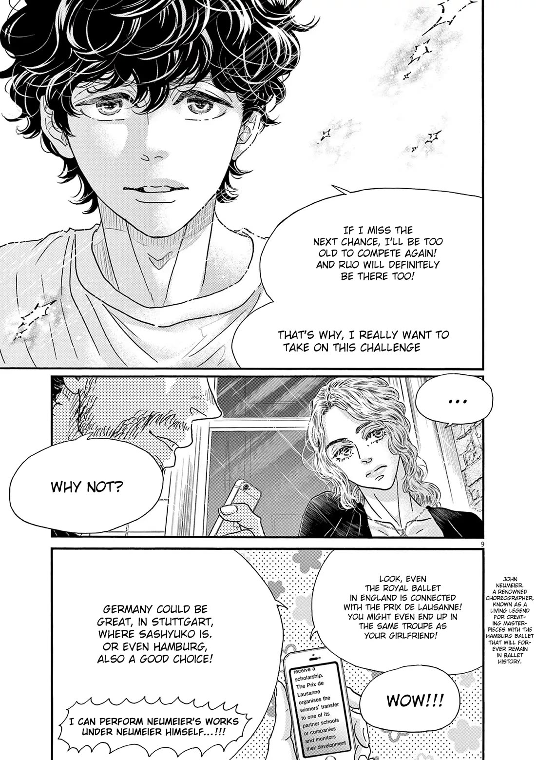 Dance Dance Danseur chapter 201 page 9