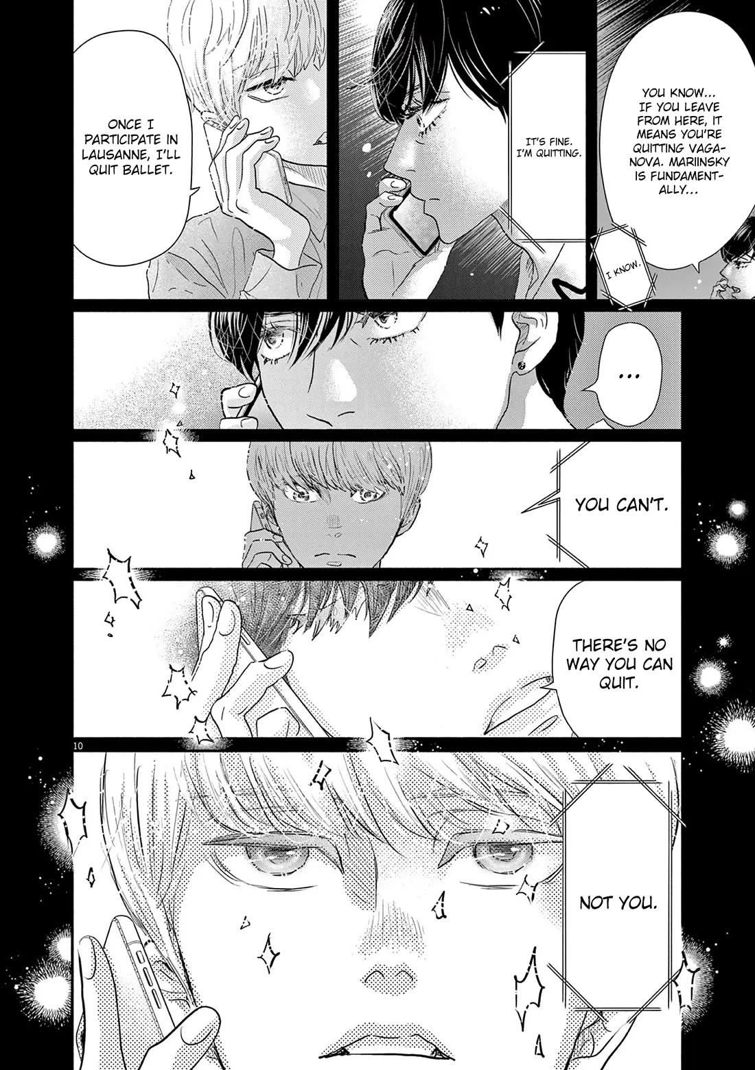 Dance Dance Danseur chapter 204 page 10