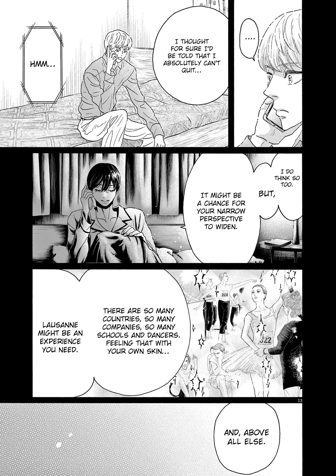 Dance Dance Danseur chapter 204 page 13