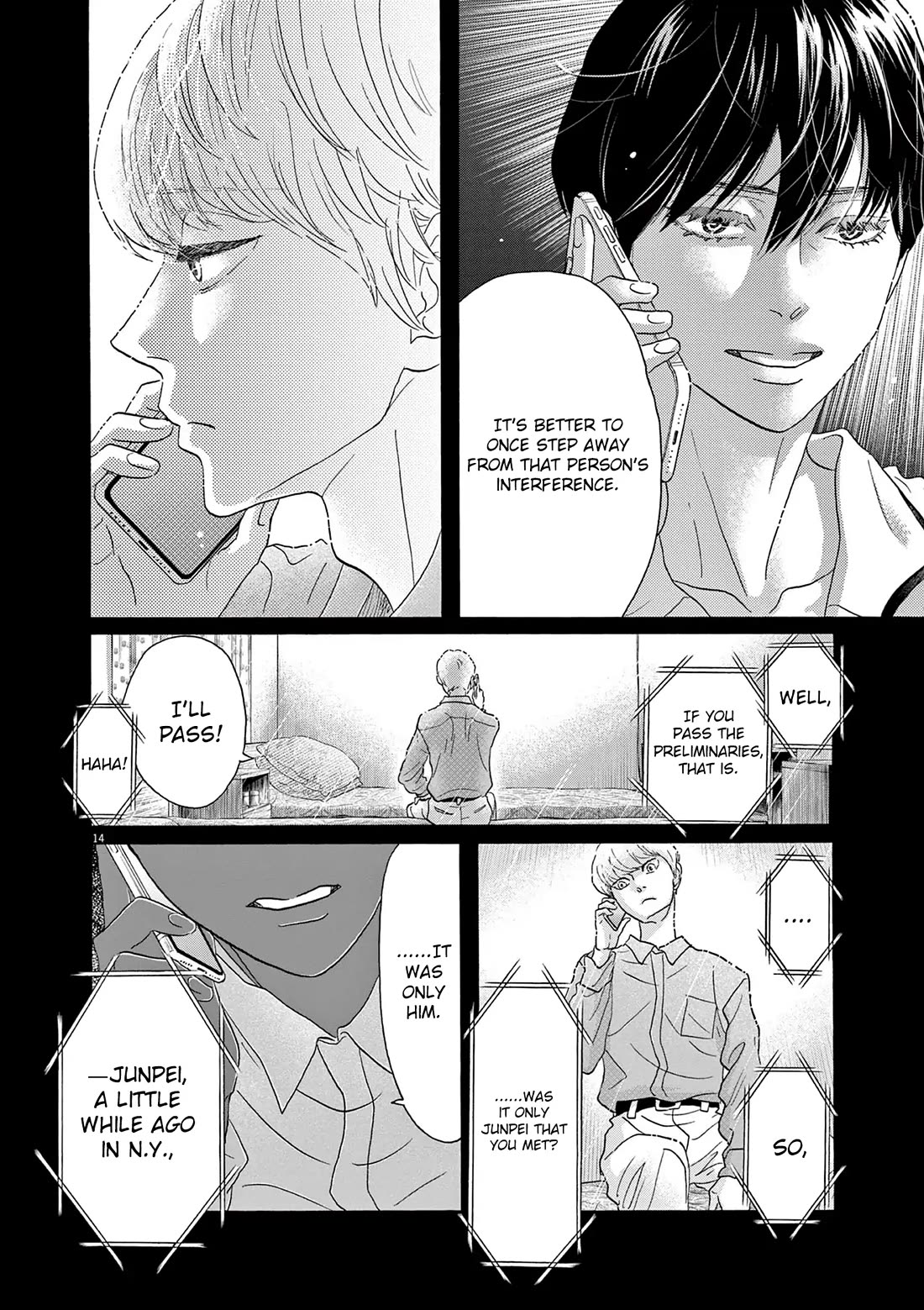 Dance Dance Danseur chapter 204 page 14