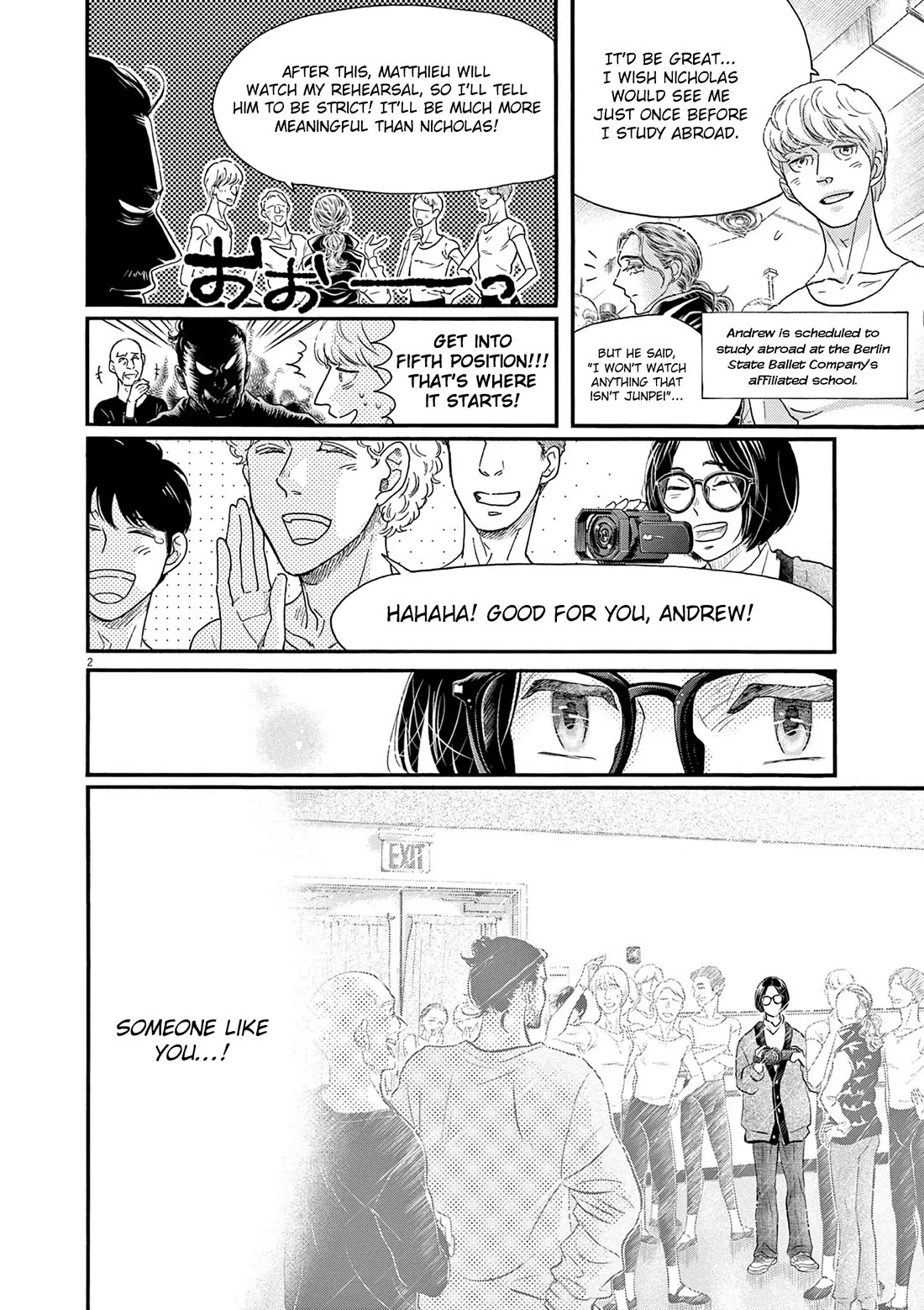 Dance Dance Danseur chapter 204 page 2