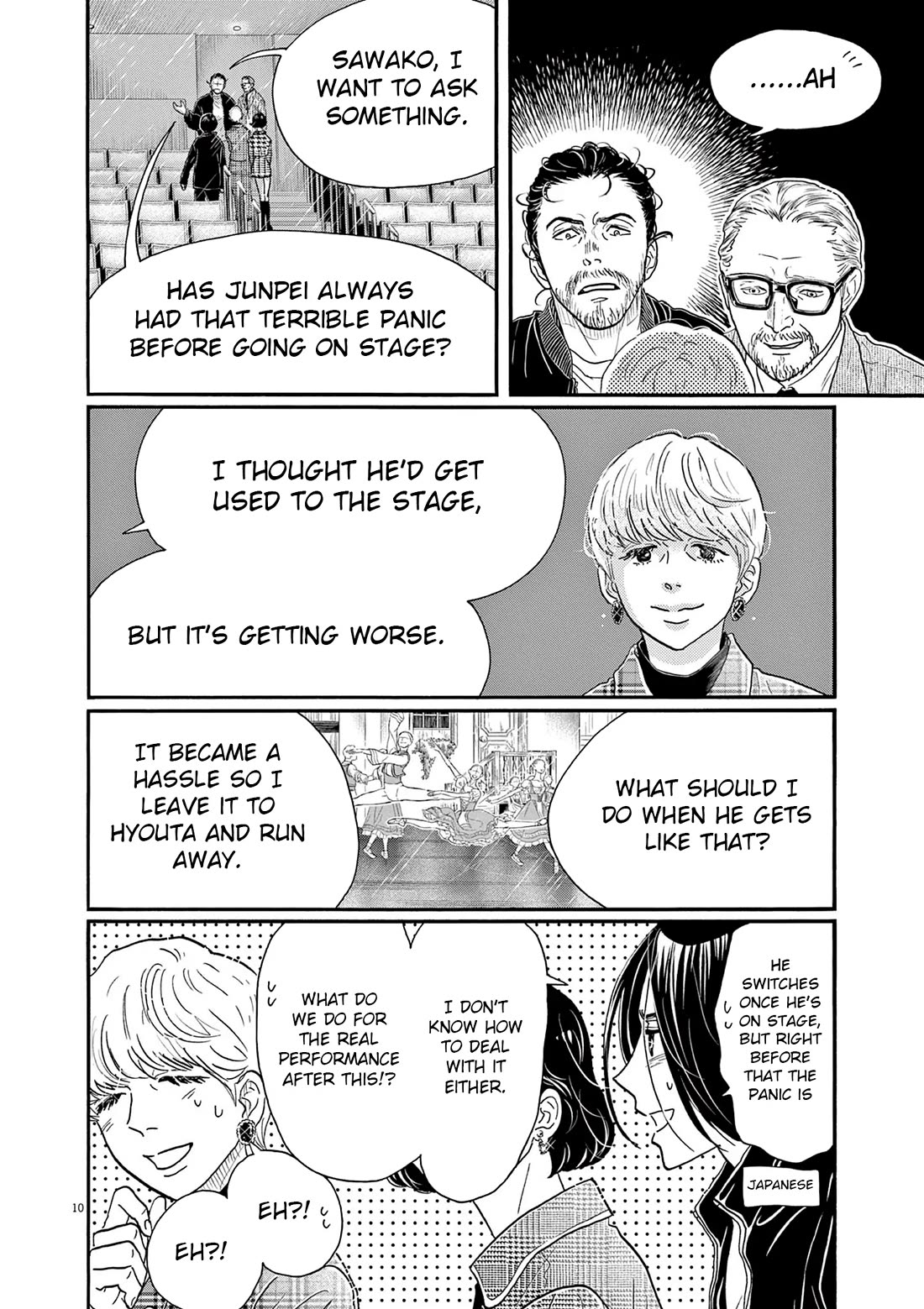 Dance Dance Danseur chapter 205 page 10