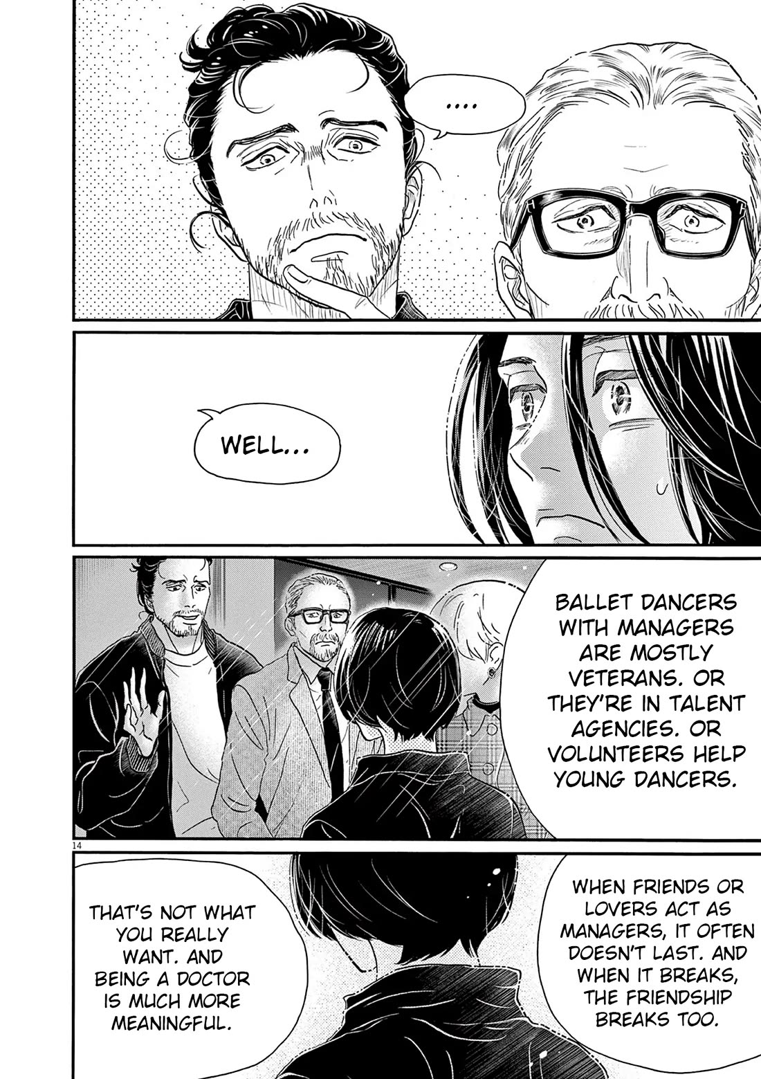 Dance Dance Danseur chapter 205 page 14