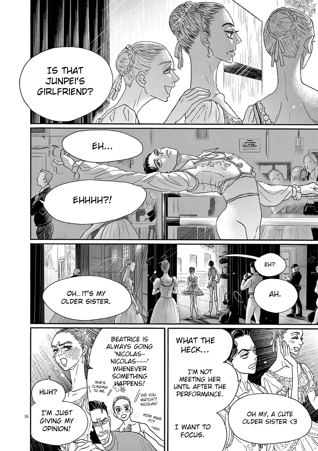 Dance Dance Danseur chapter 205 page 16
