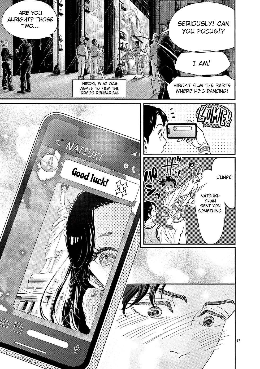Dance Dance Danseur chapter 205 page 17