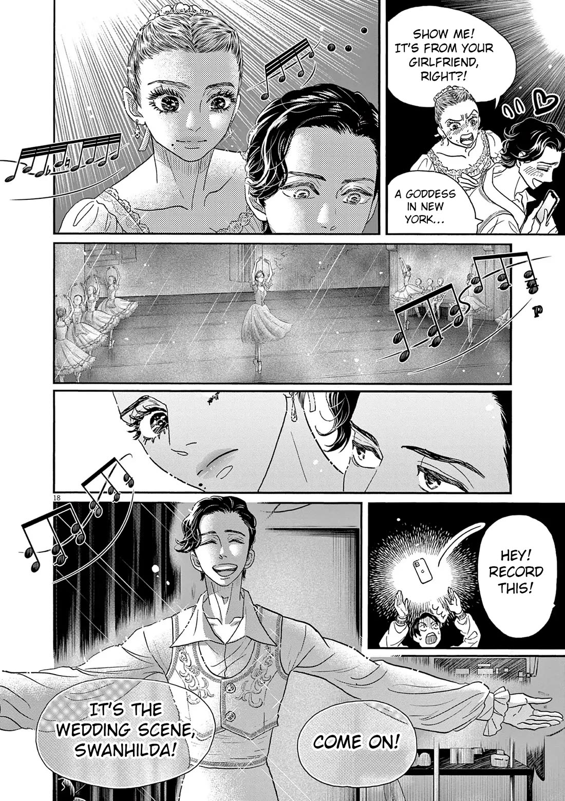 Dance Dance Danseur chapter 205 page 18