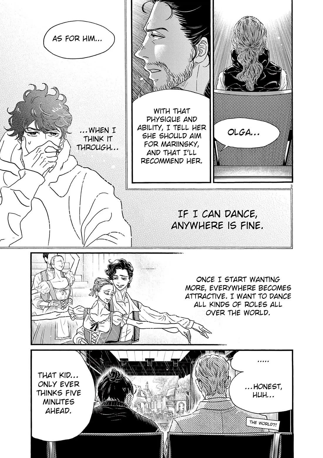 Dance Dance Danseur chapter 205 page 3