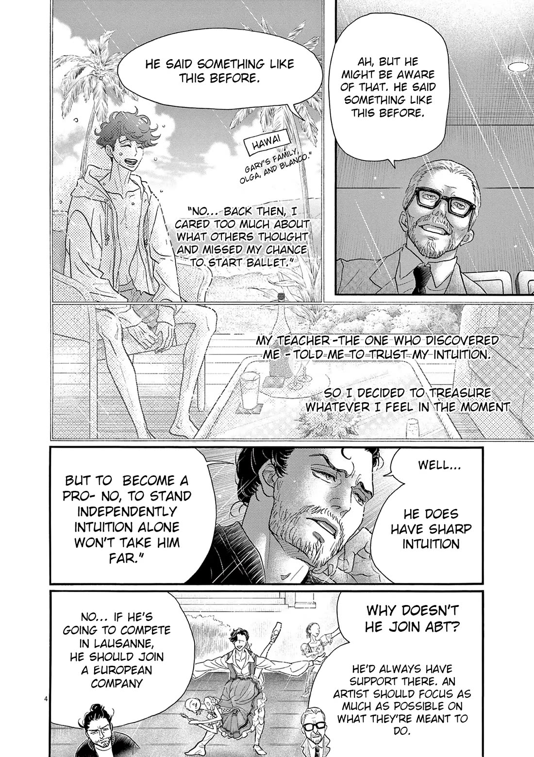 Dance Dance Danseur chapter 205 page 4