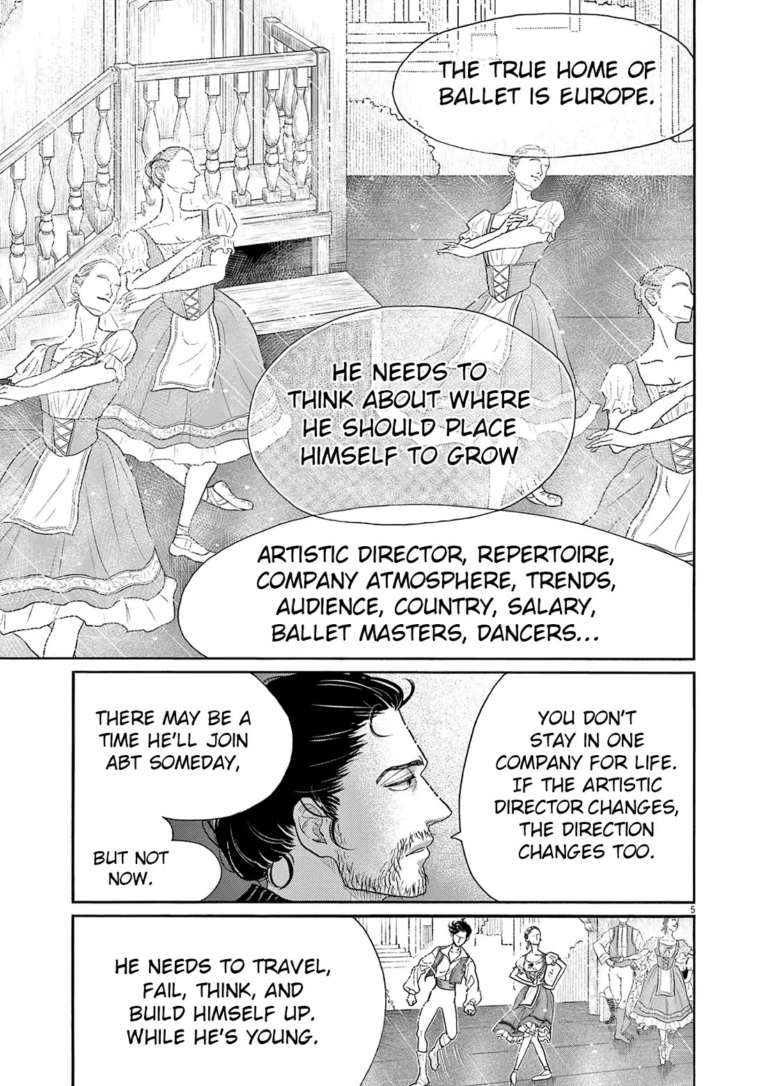 Dance Dance Danseur chapter 205 page 5