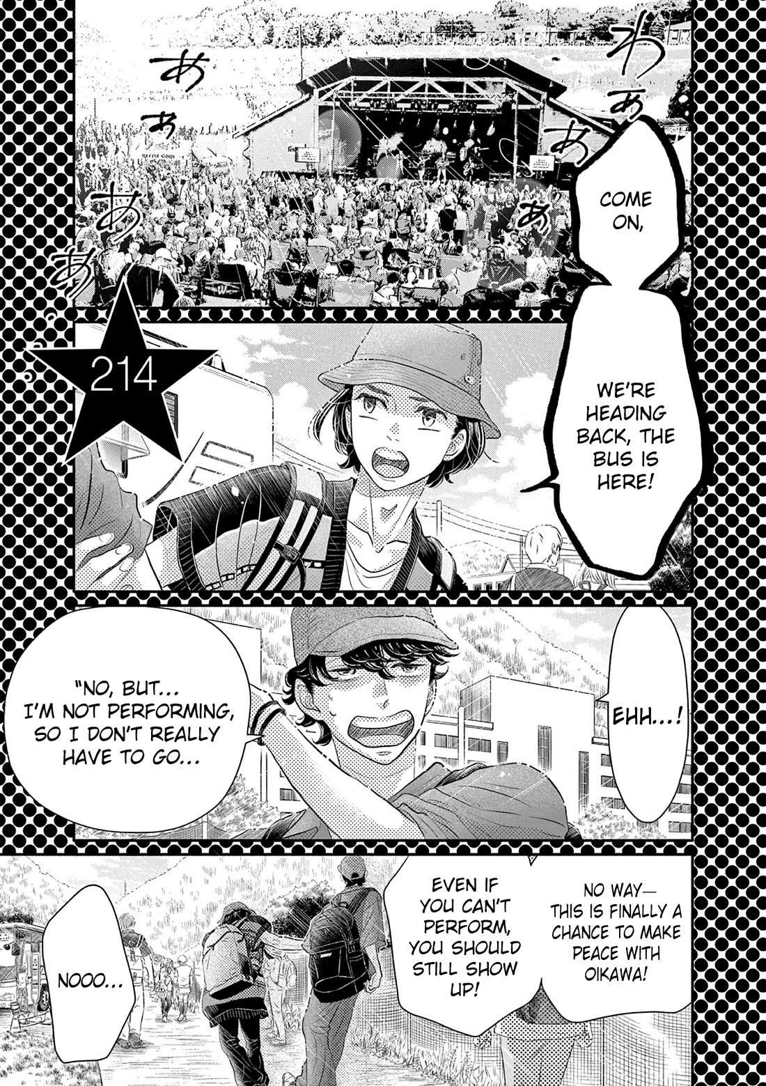 Dance Dance Danseur chapter 214 page 1