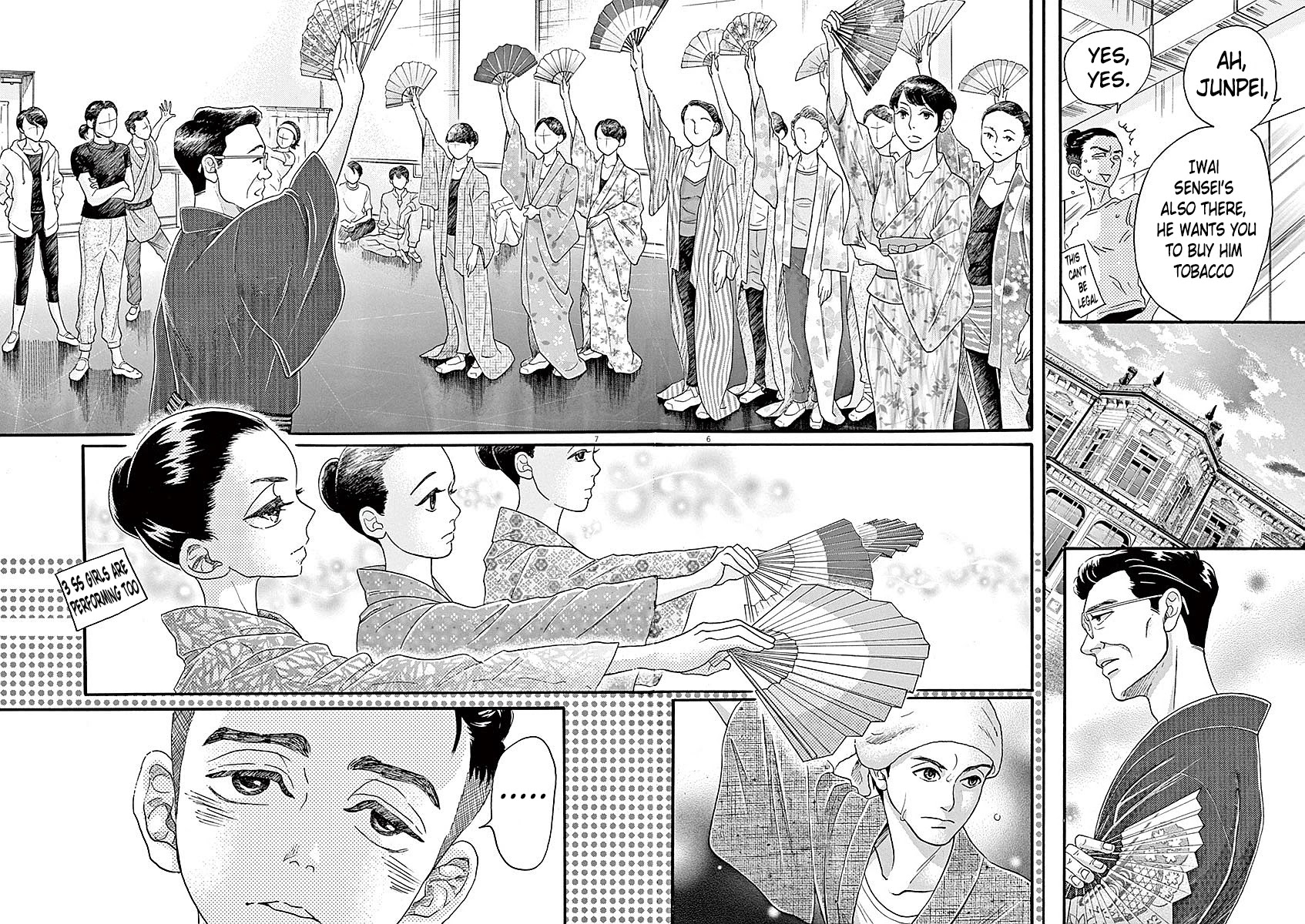 Dance Dance Danseur chapter 54 page 6