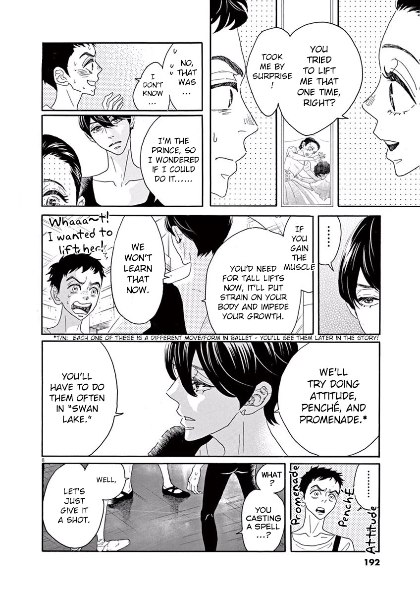 Dance Dance Danseur chapter 8 page 9