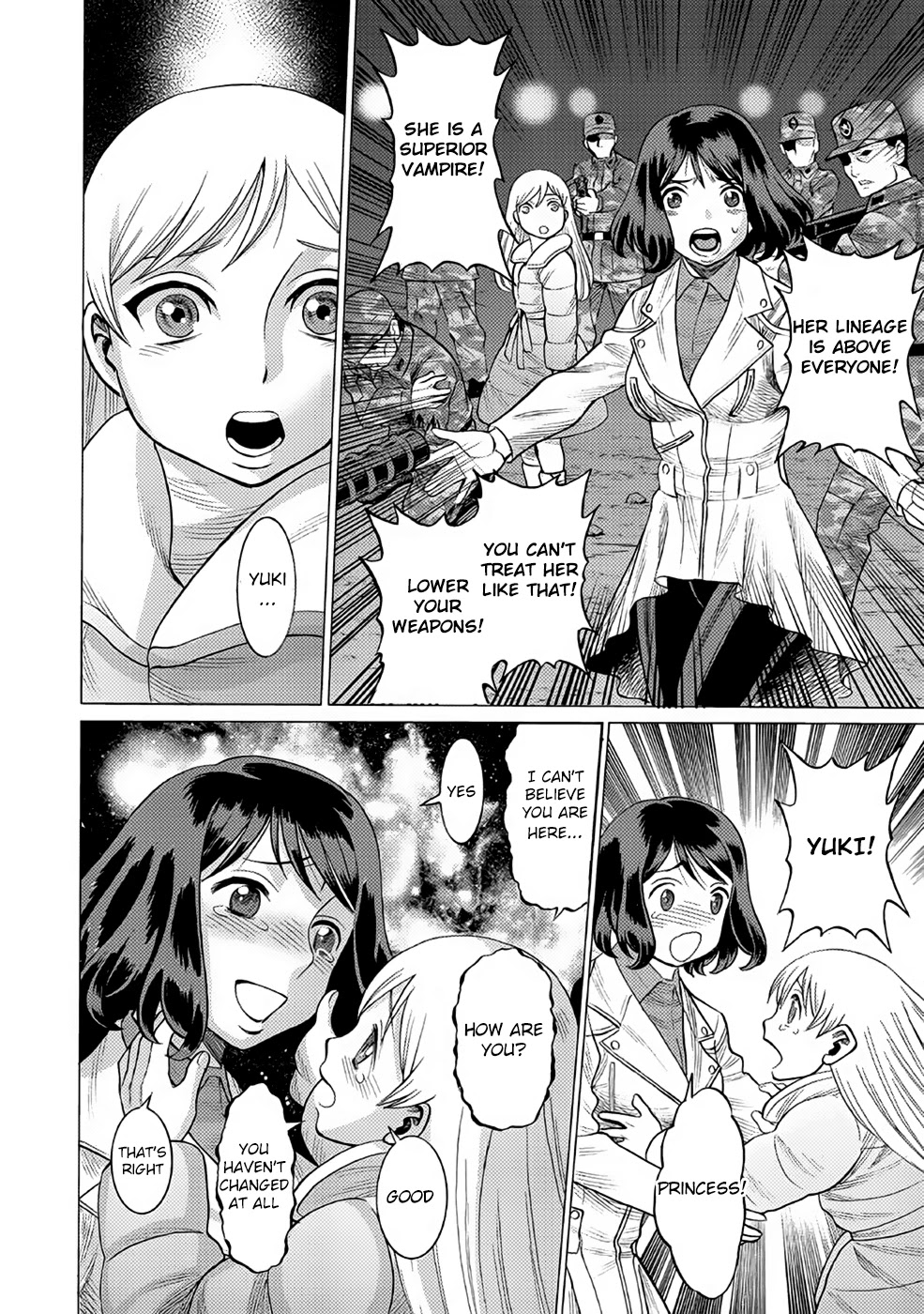 Dance in the Vampire Bund A.S.O. chapter 26 page 38