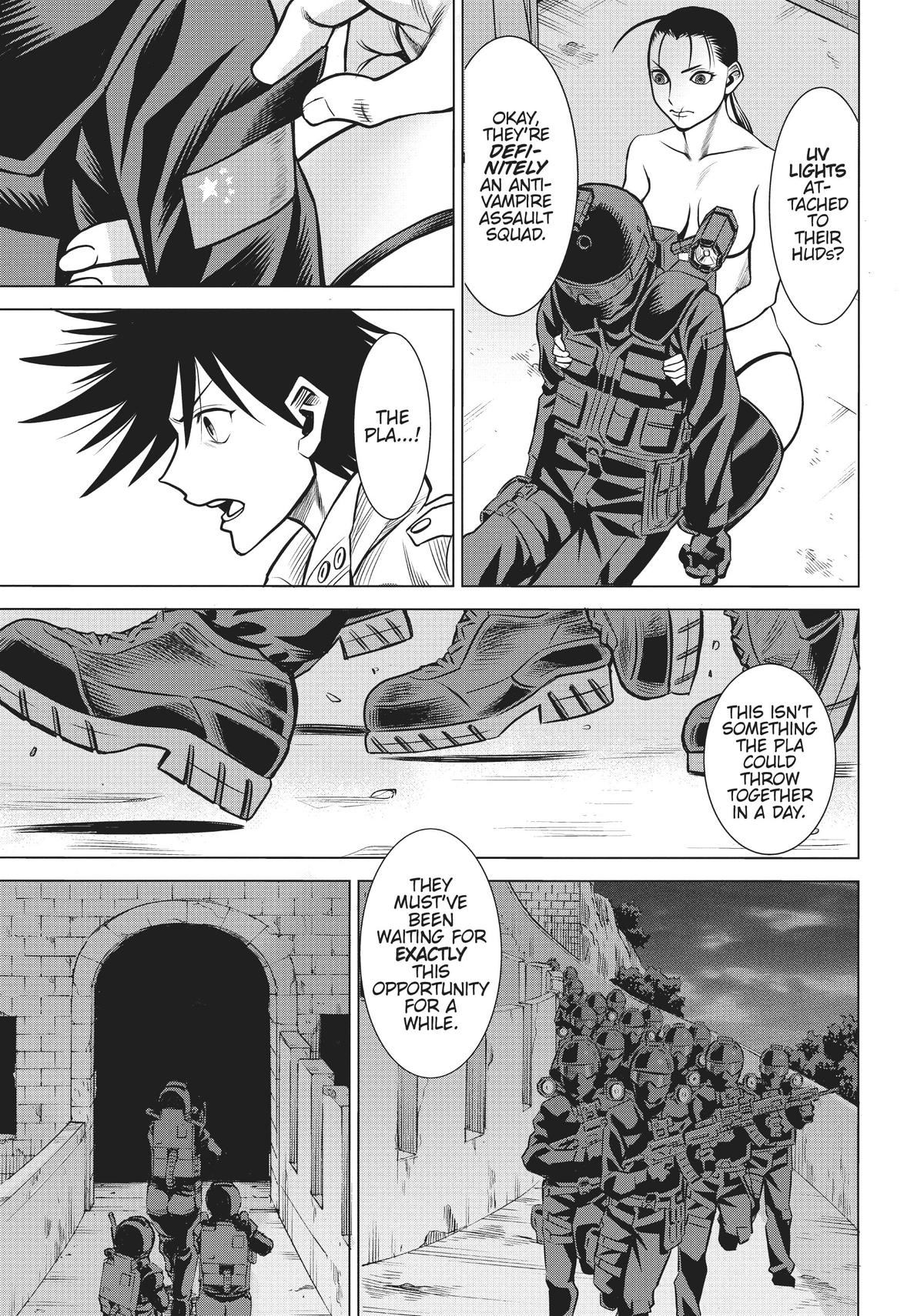 Dance in the Vampire Bund A.S.O. chapter 46 page 13