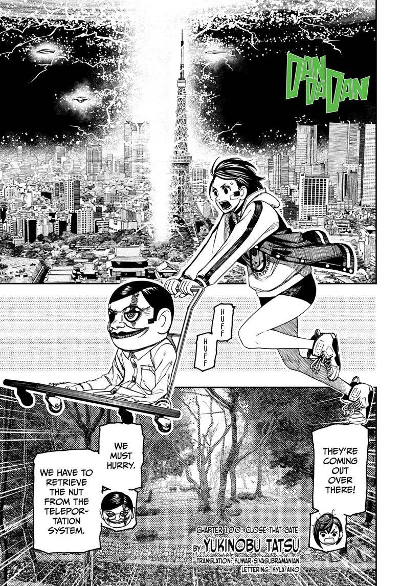 Dandadan chapter 100 page 1