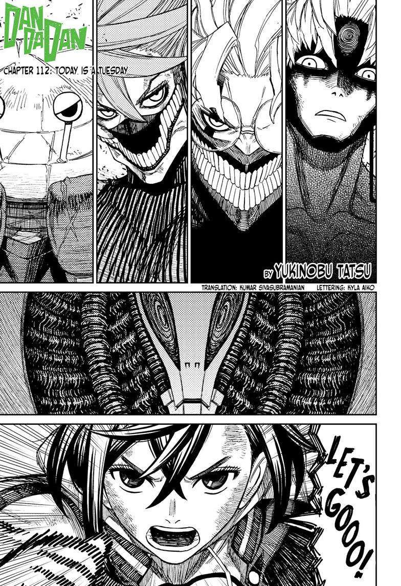 Dandadan chapter 112 page 1
