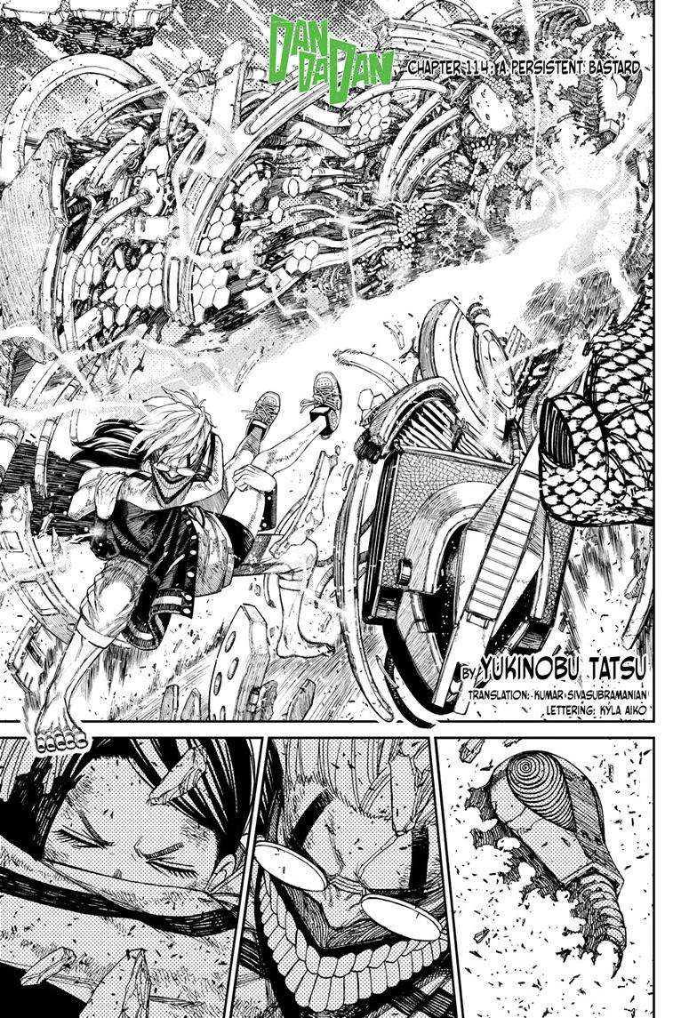 Dandadan chapter 114 page 1