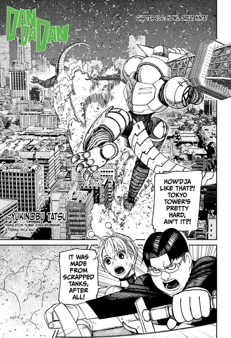 Dandadan chapter 116 page 1