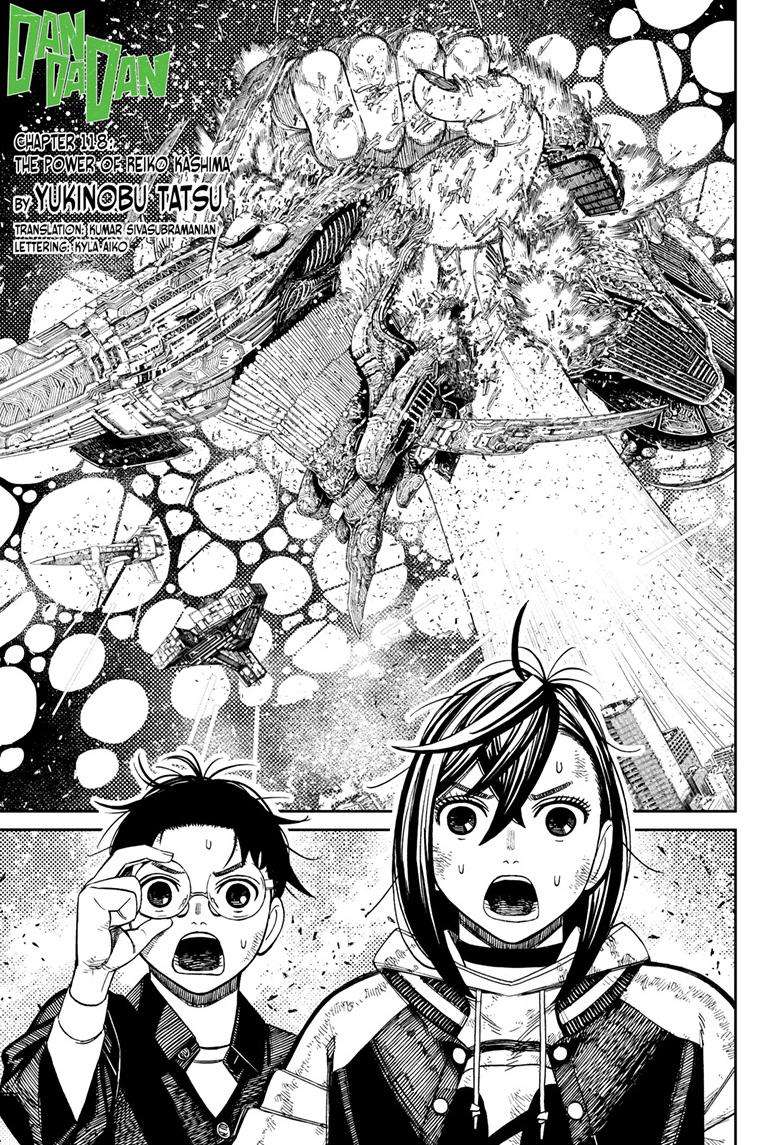 Dandadan chapter 118 page 1