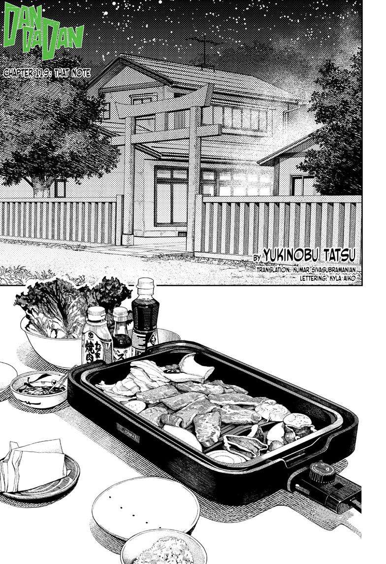 Dandadan chapter 119 page 1