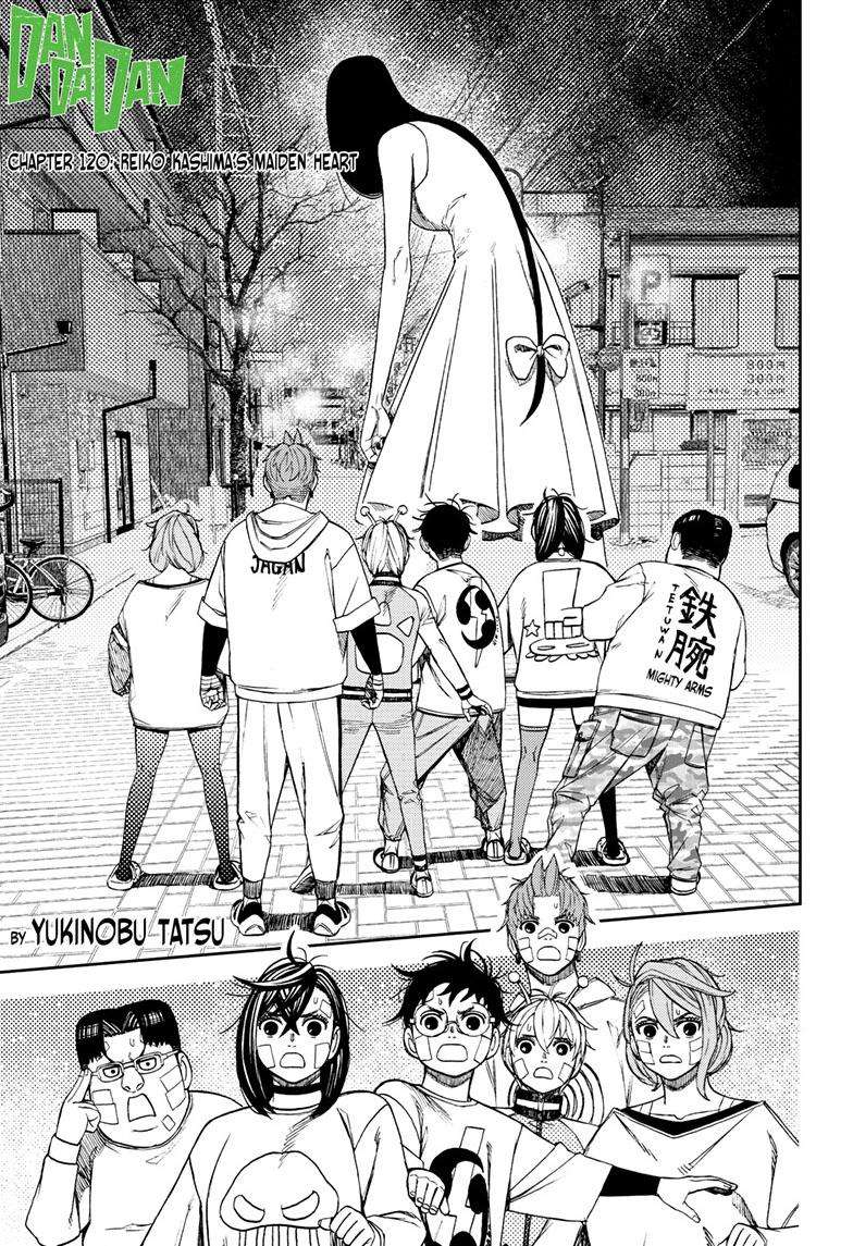 Dandadan chapter 120 page 1