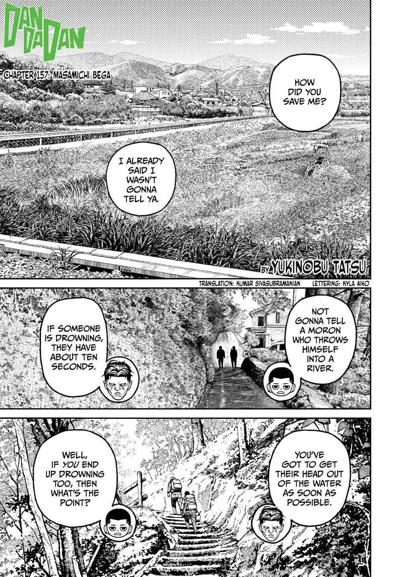 Dandadan chapter 157 page 1