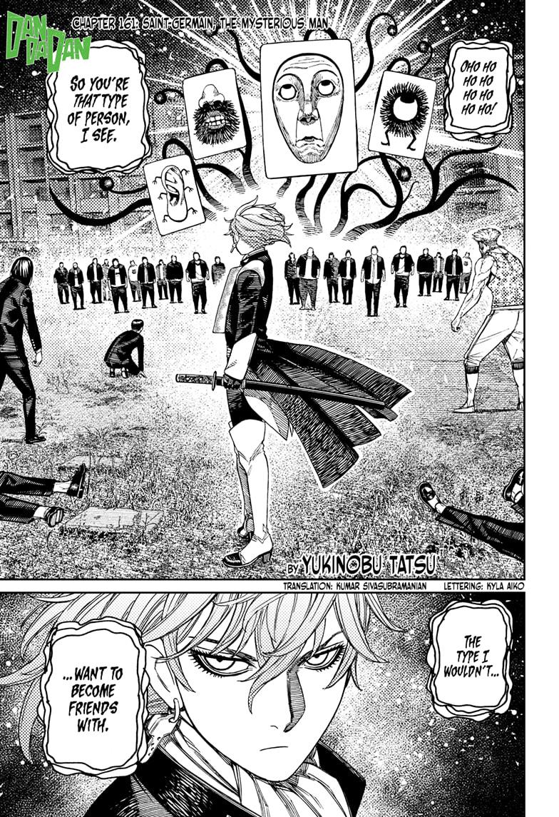 Dandadan chapter 161 page 1