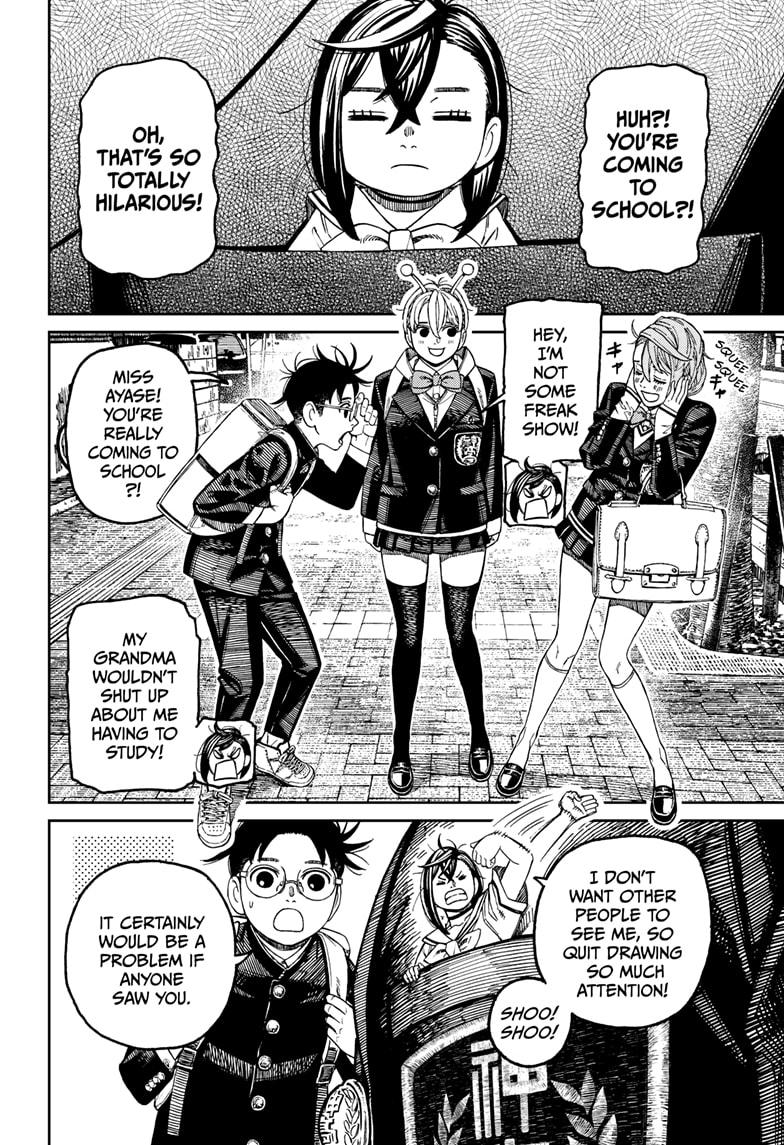 Dandadan chapter 166 page 6