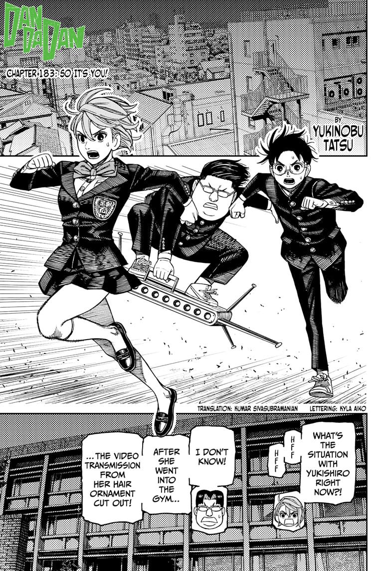 Dandadan chapter 183 page 1