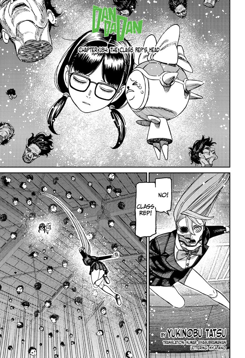 Dandadan chapter 184 page 1