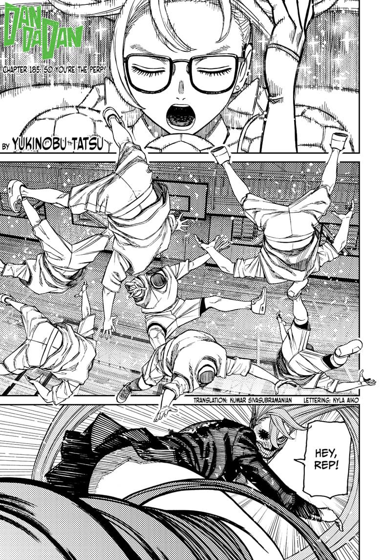 Dandadan chapter 185 page 1