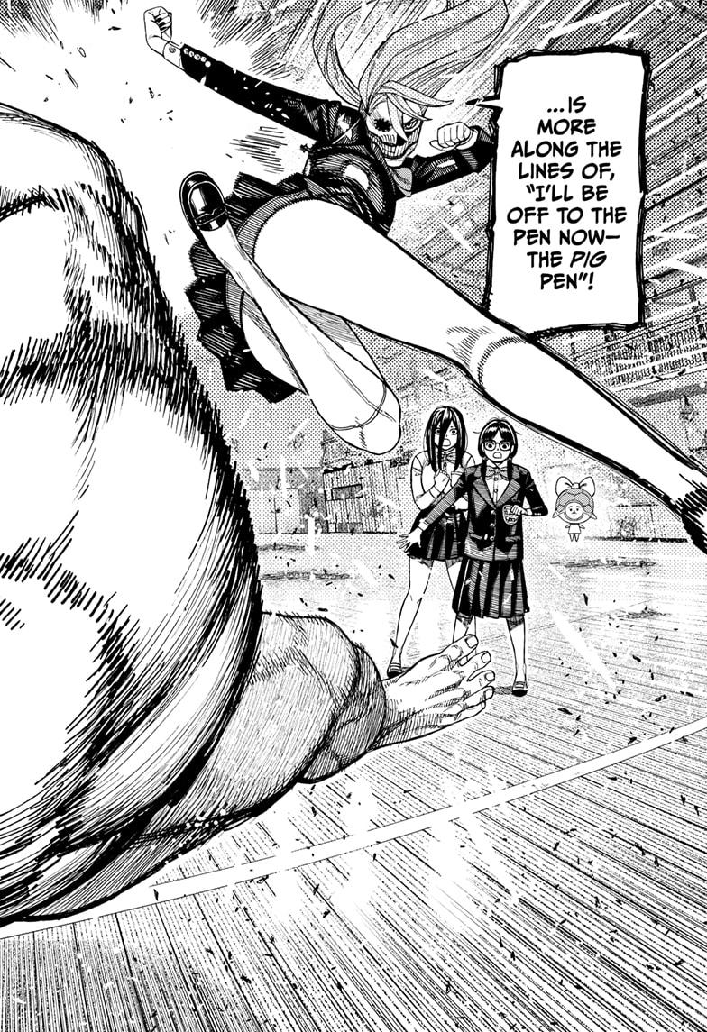 Dandadan chapter 187 page 22