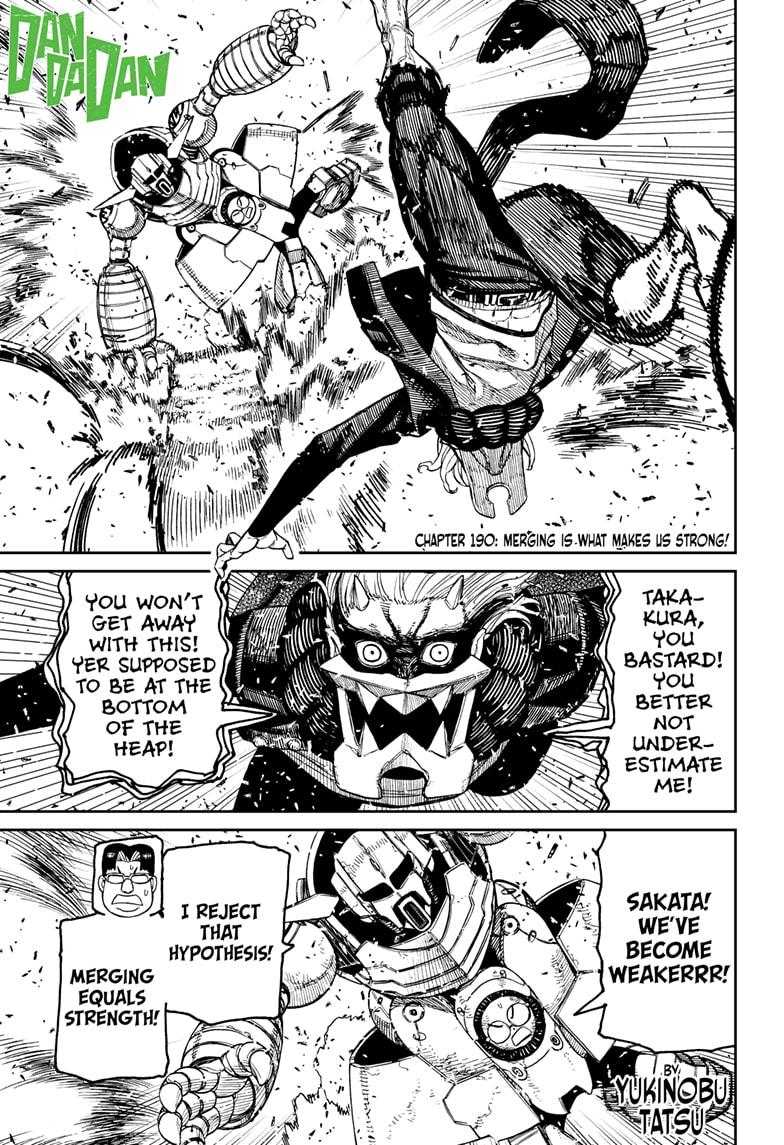 Dandadan chapter 190 page 1