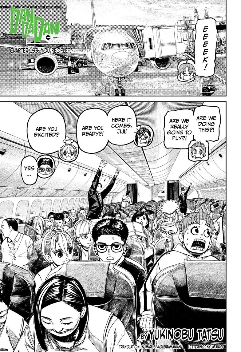 Dandadan chapter 193 page 1