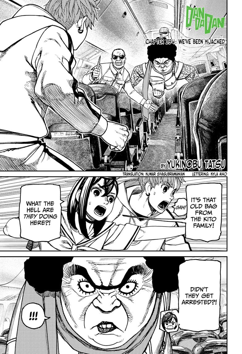 Dandadan chapter 194 page 1