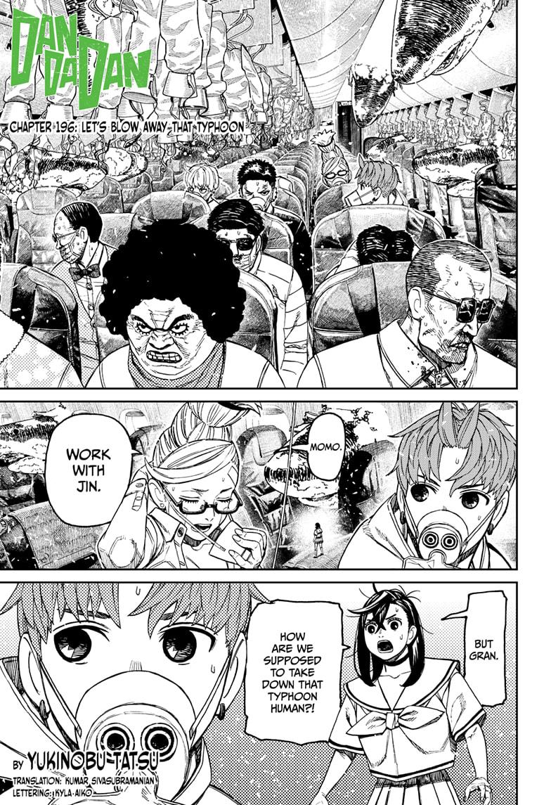 Dandadan chapter 196 page 1