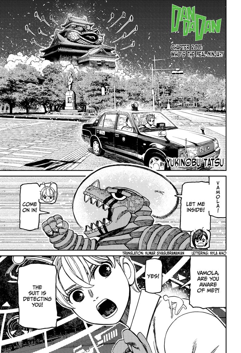 Dandadan chapter 208 page 1