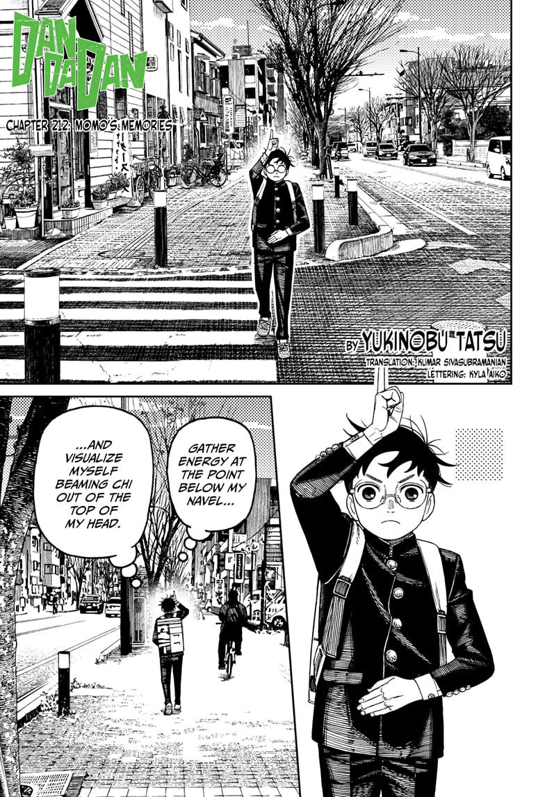 Dandadan chapter 212 page 1