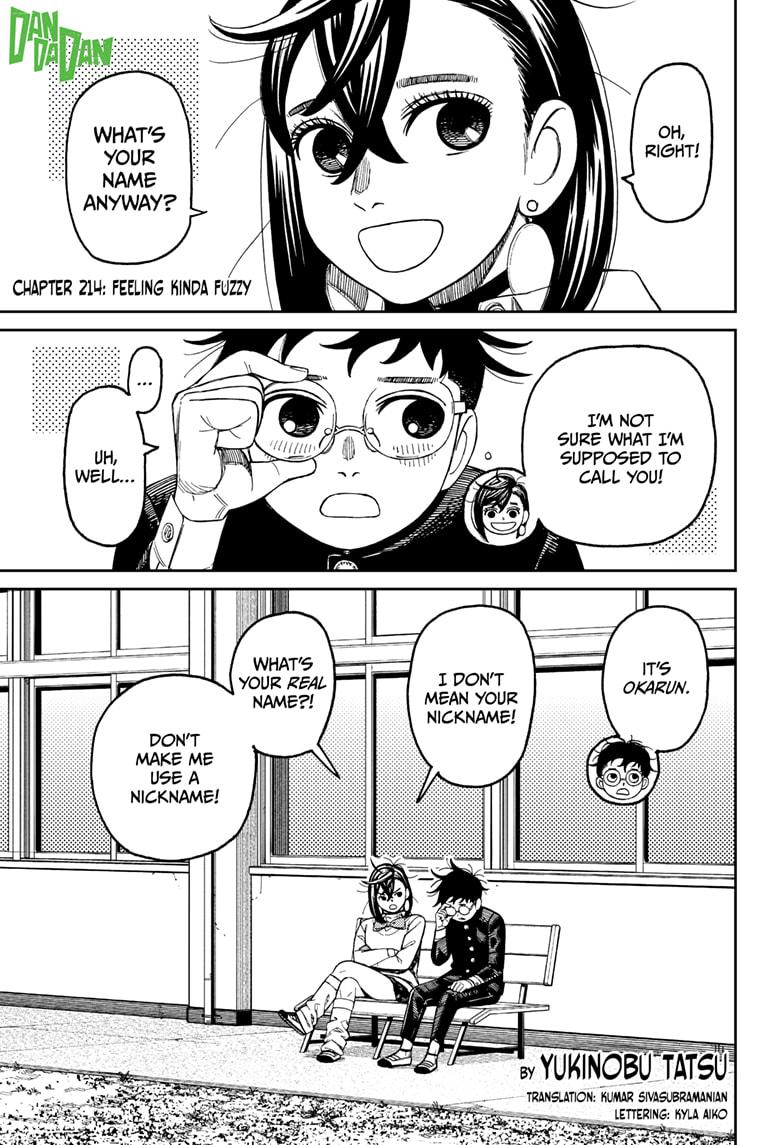 Dandadan chapter 214 page 1