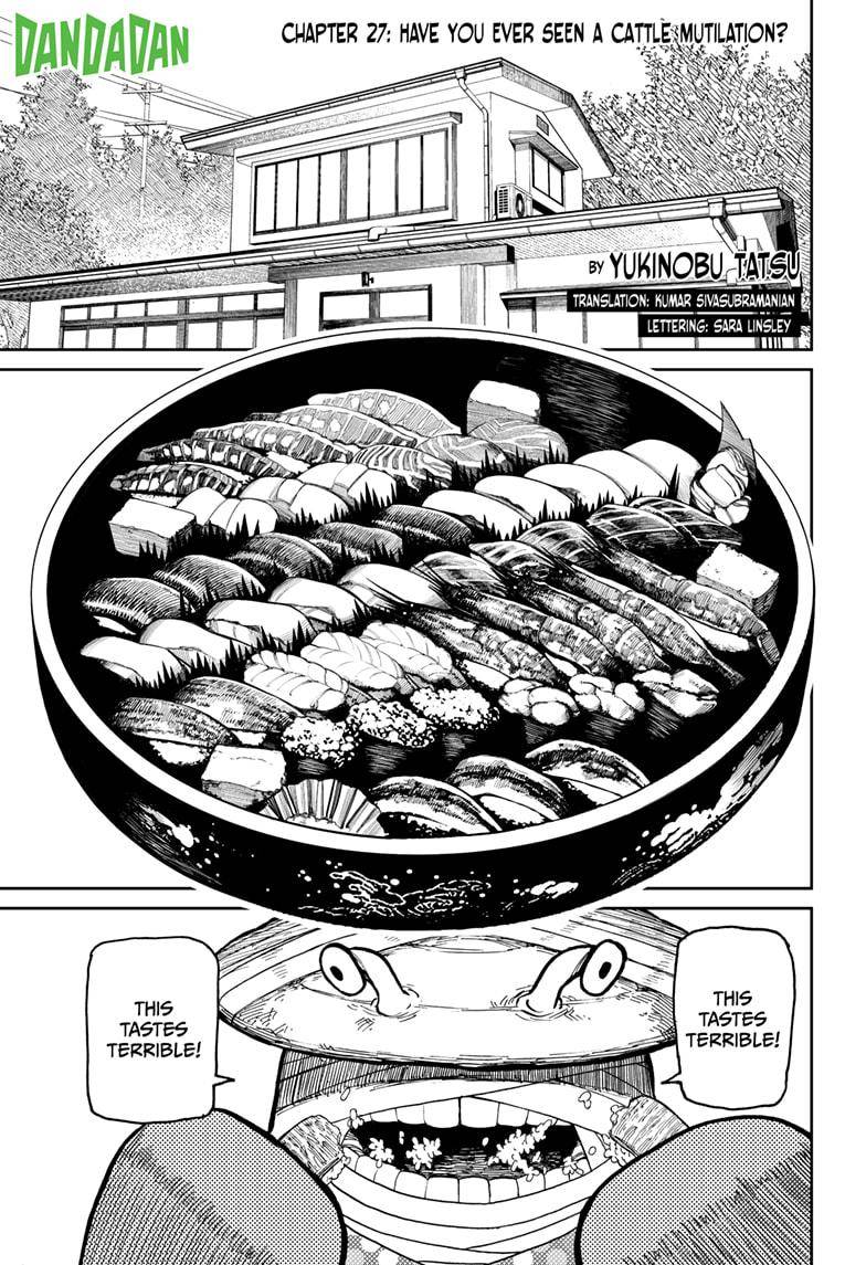 Dandadan chapter 27 page 1