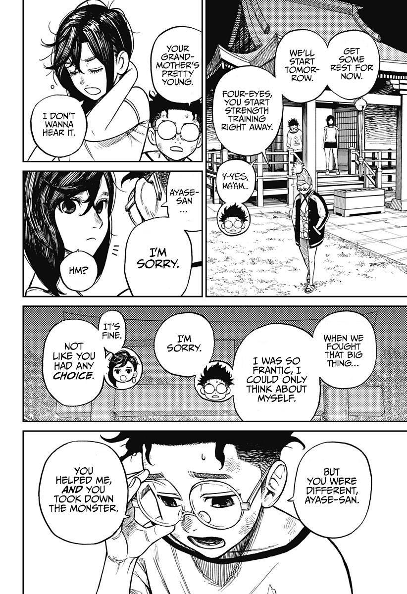 Dandadan chapter 3 page 38