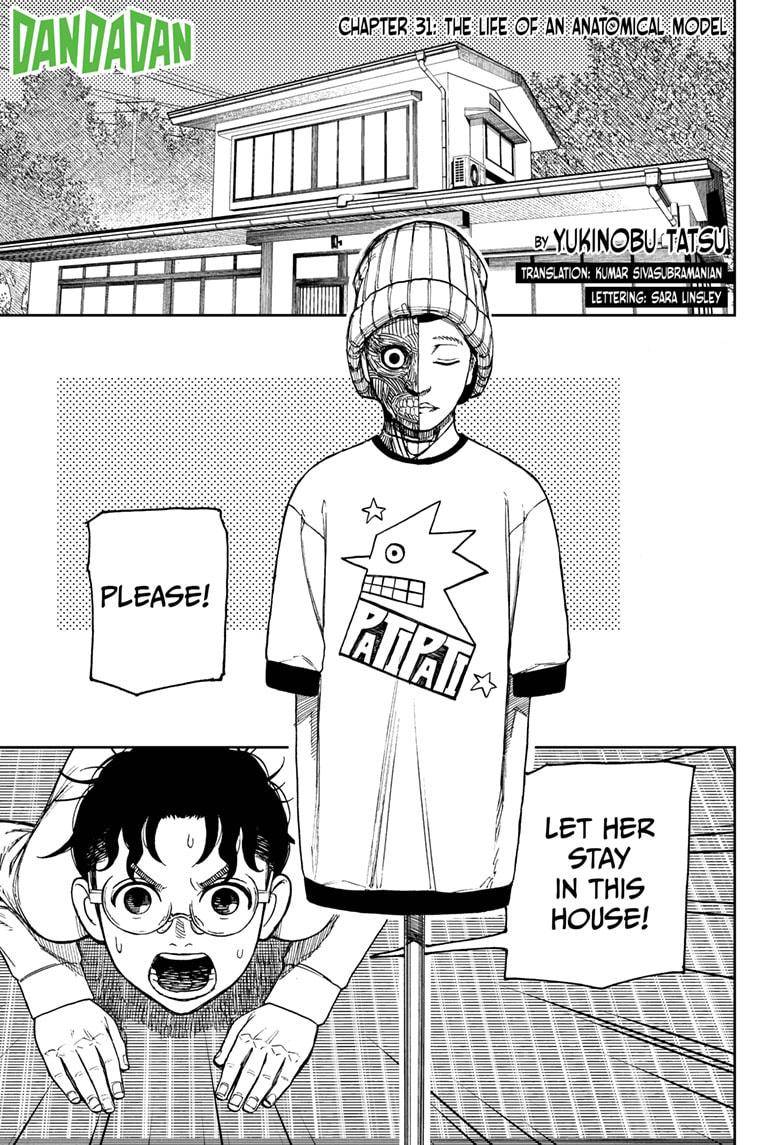 Dandadan chapter 31 page 1