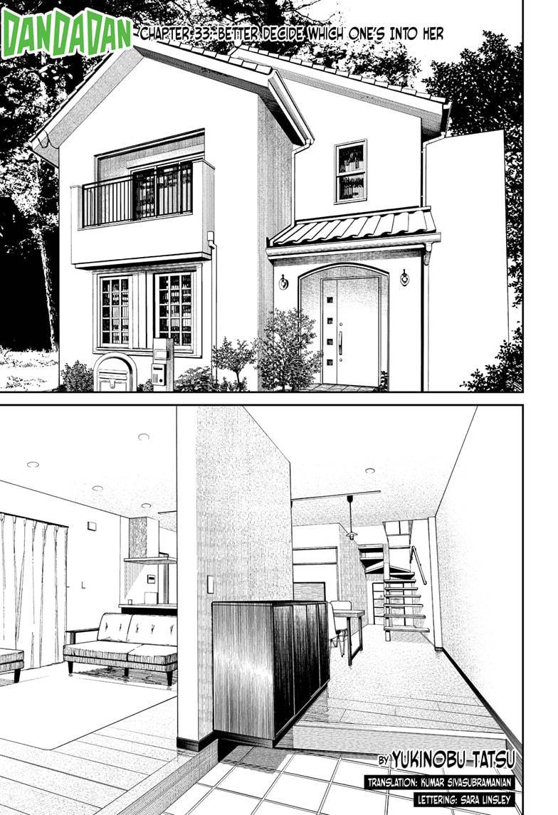 Dandadan chapter 33 page 1