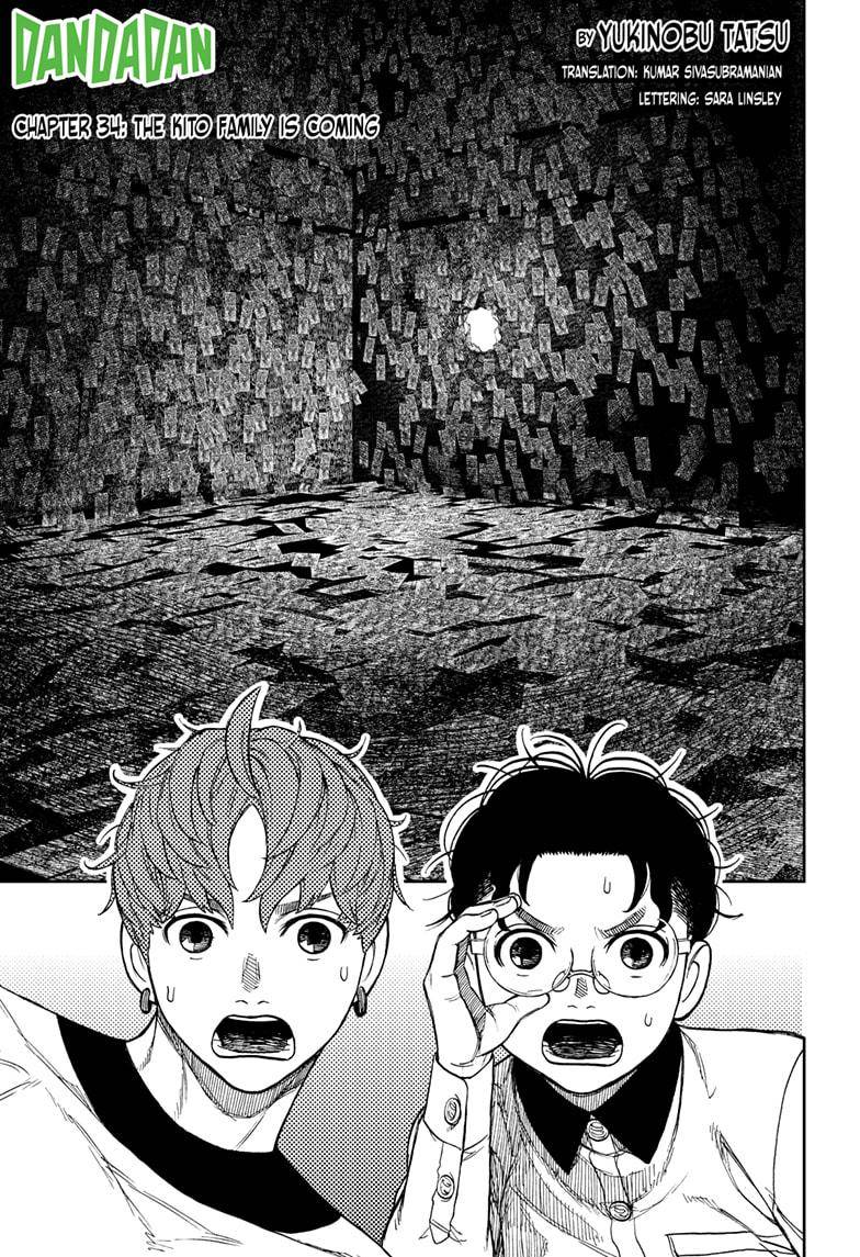 Dandadan chapter 34 page 1