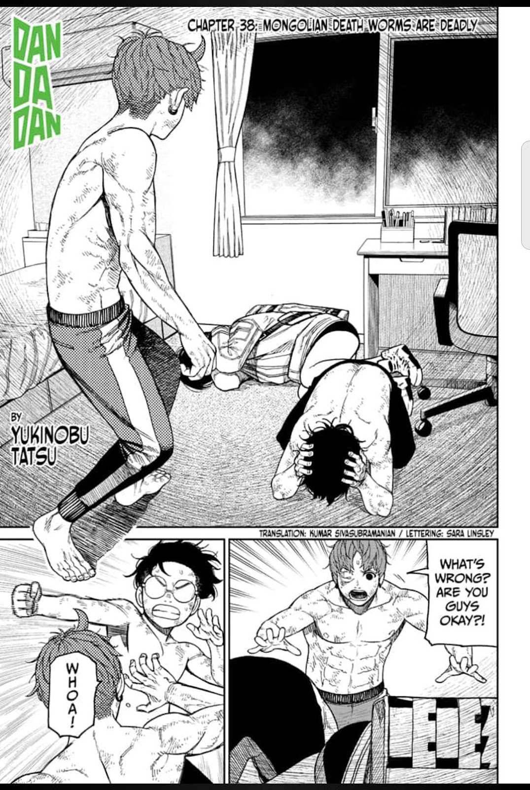 Dandadan chapter 38 page 1